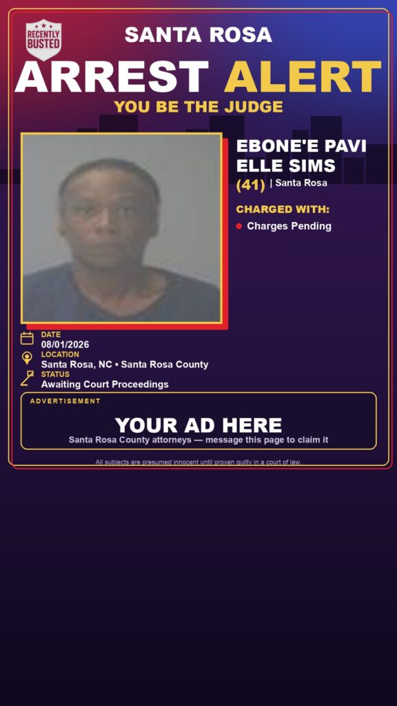 Arrest report - Ebone’E Pavi Elle Sims