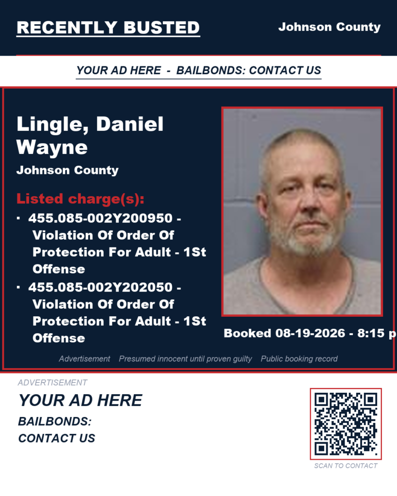 Arrest report — LINGLE, DANIEL WAYNE