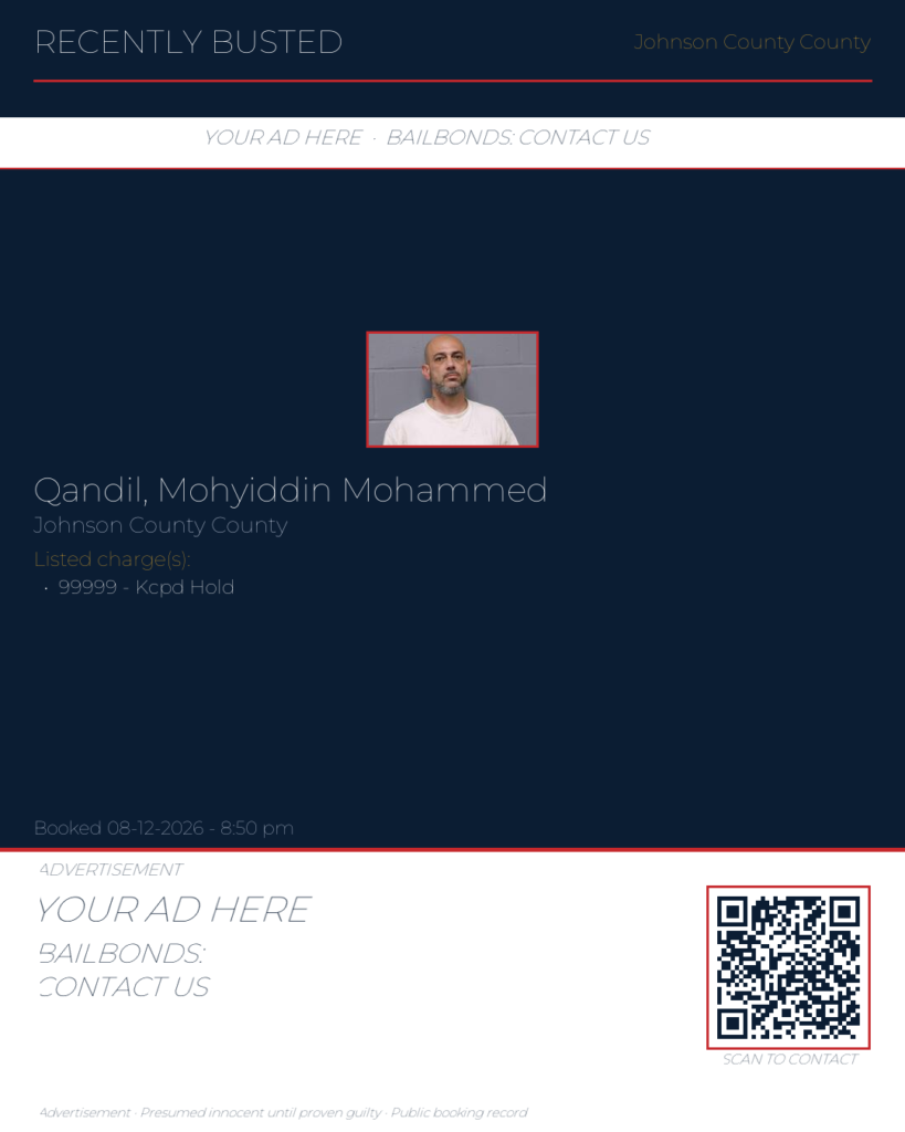 Arrest report — QANDIL, MOHYIDDIN MOHAMMED