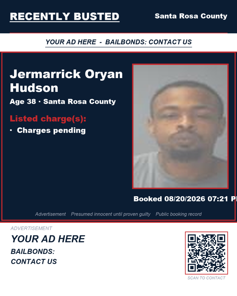 Arrest report — Jermarrick Oryan Hudson