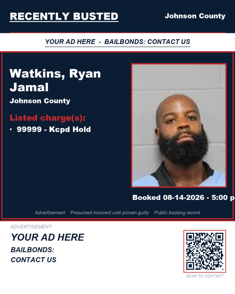 Arrest report — WATKINS, RYAN JAMAL