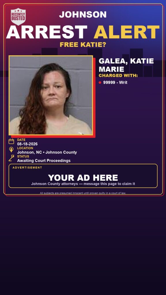 Arrest report — GALEA, KATIE MARIE