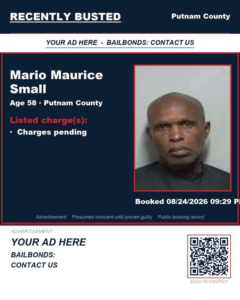 Arrest report - Mario Maurice Small