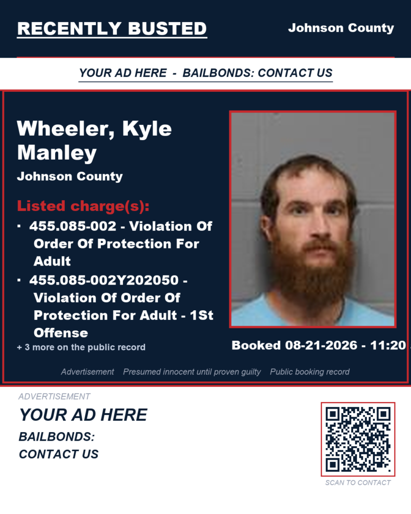 Arrest report — WHEELER, KYLE MANLEY