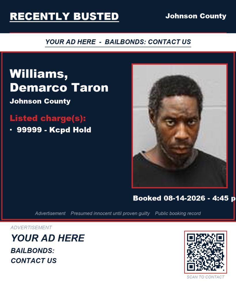 Arrest report — WILLIAMS, DEMARCO TARON