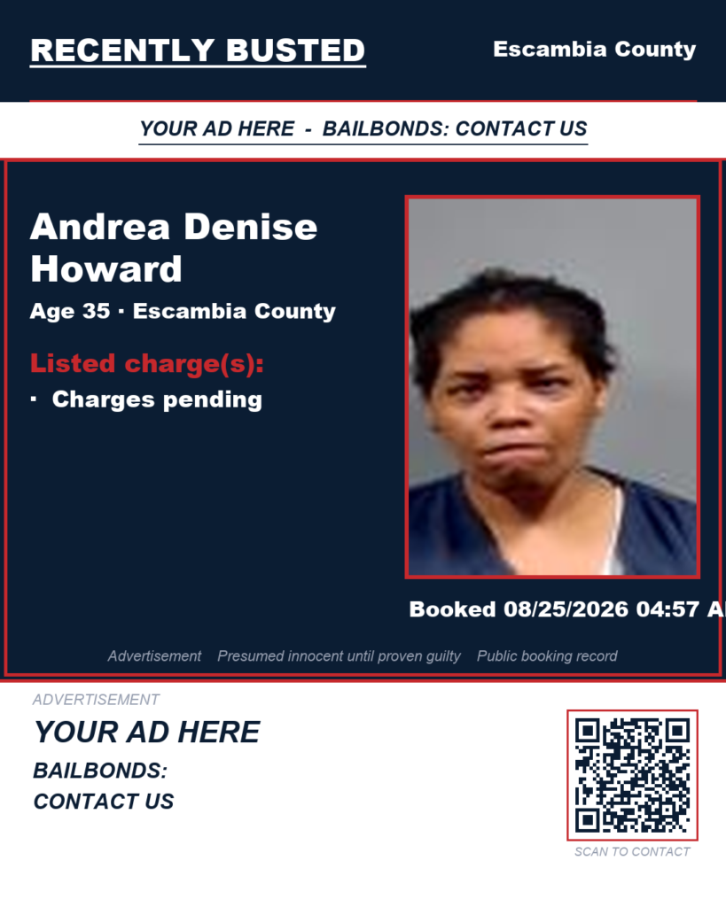 Arrest report - Andrea Denise Howard