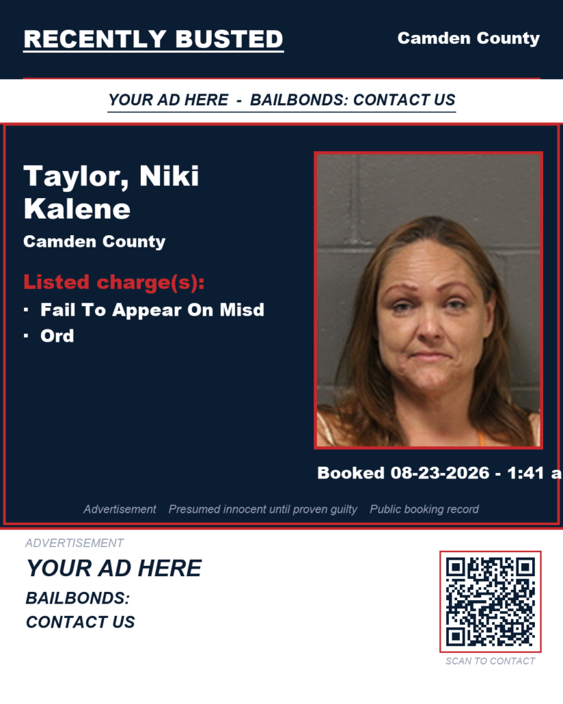 Arrest report — Taylor, Niki Kalene