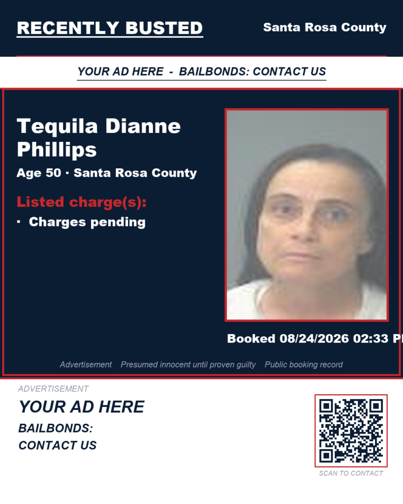 Arrest report — Tequila Dianne Phillips