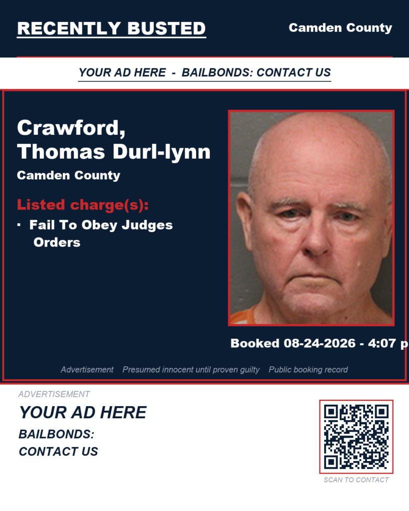 Arrest report — Crawford, Thomas Durl-lynn