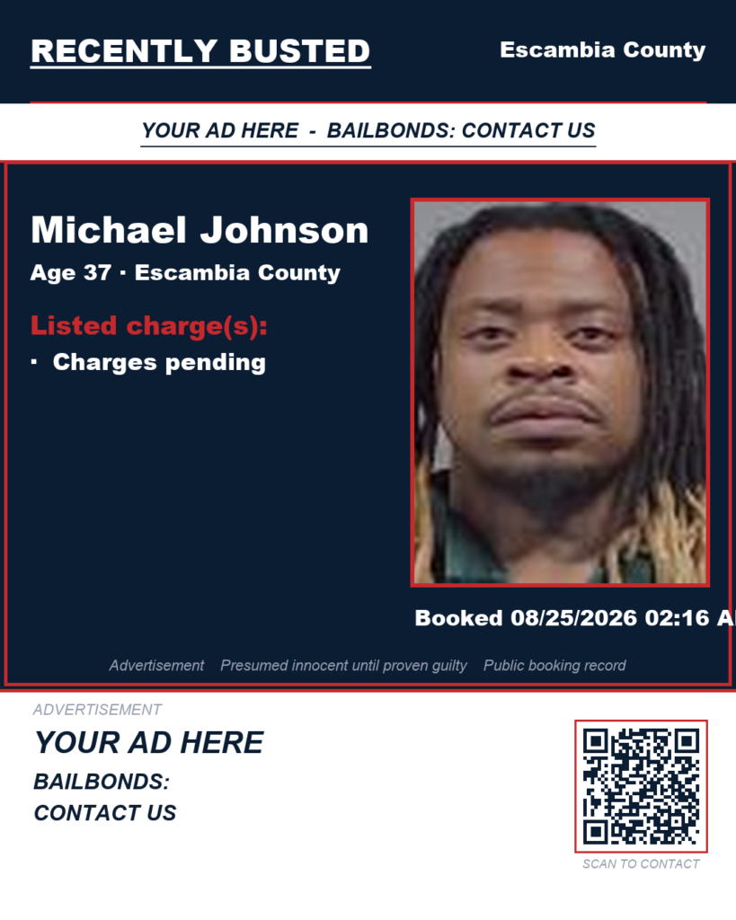 Arrest report - Michael Johnson