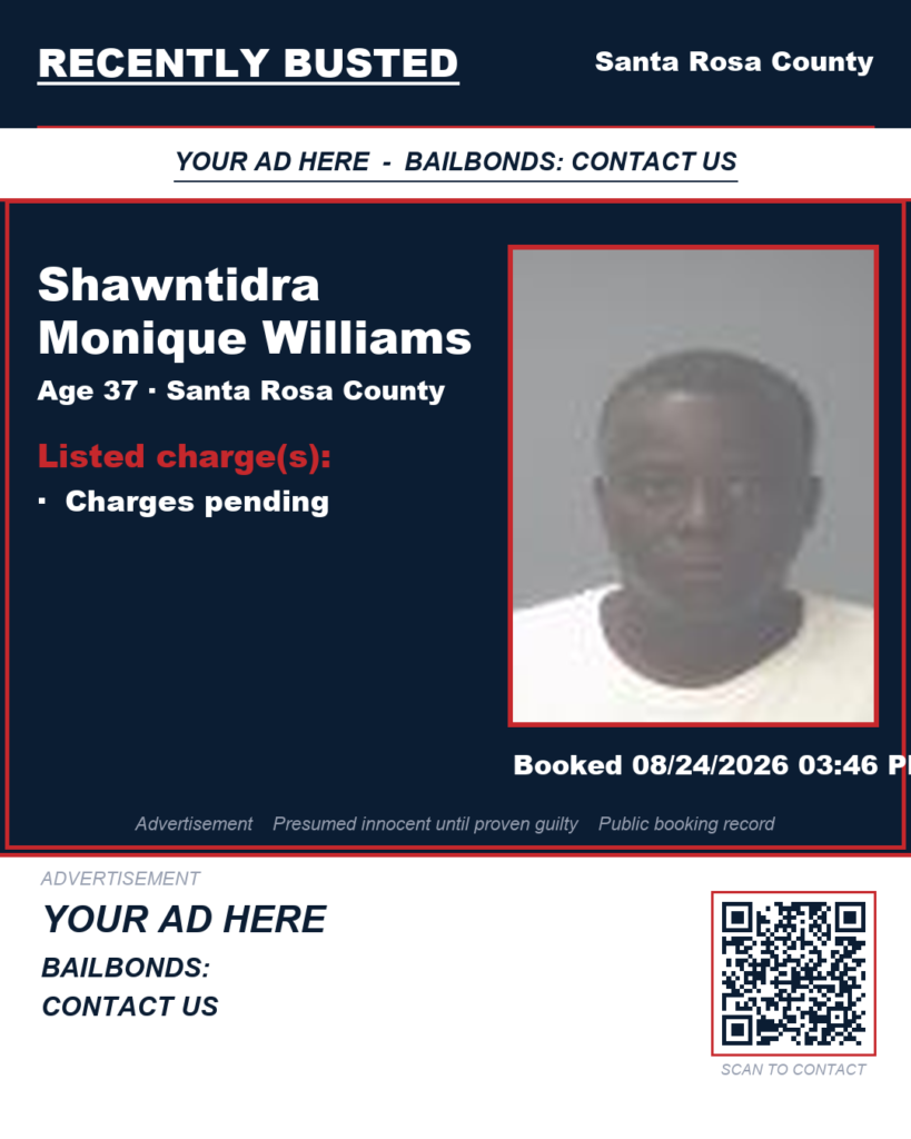 Arrest report — Shawntidra Monique Williams