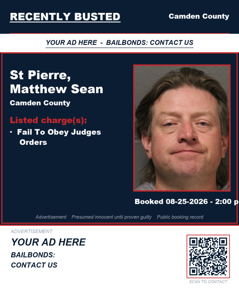 Arrest report — St Pierre, Matthew Sean