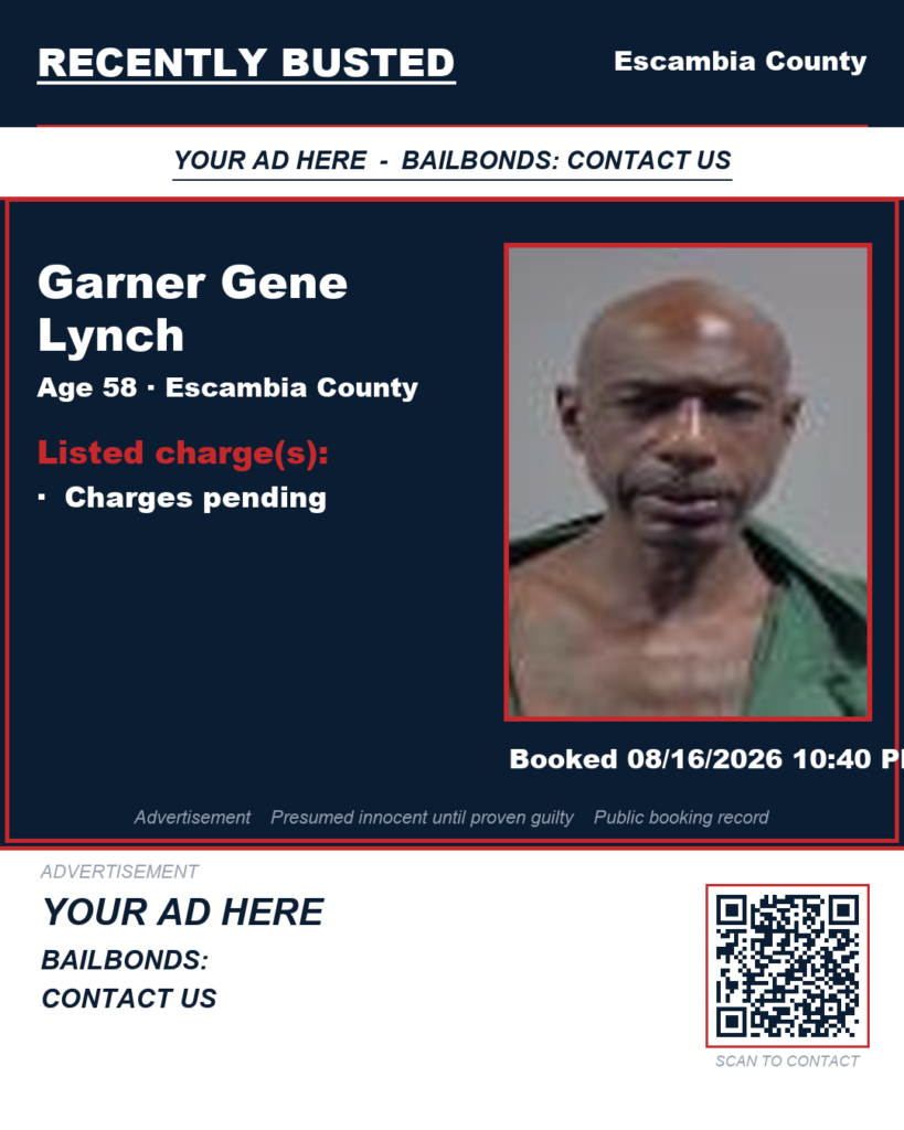 Arrest report - Garner Gene Lynch