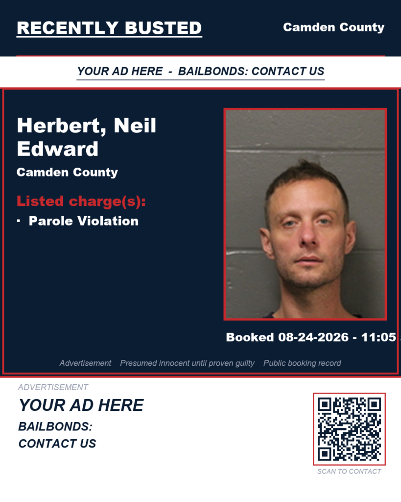 Arrest report — Herbert, Neil Edward