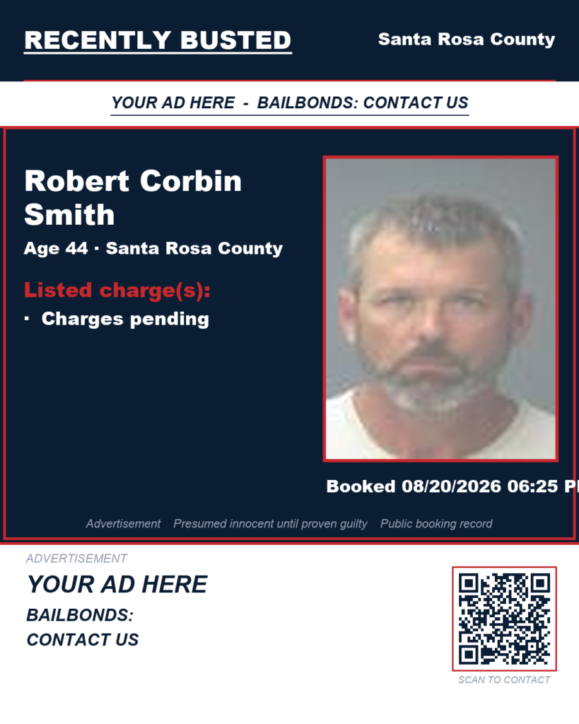 Arrest report — Robert Corbin Smith