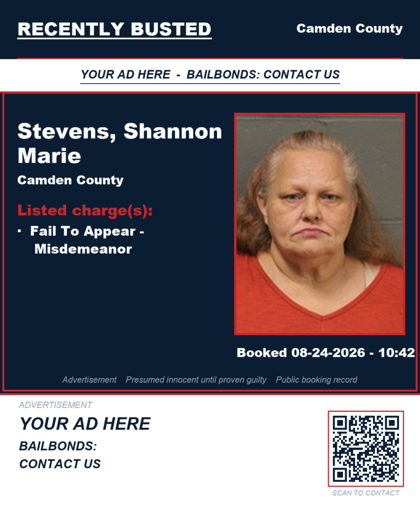 Arrest report — Stevens, Shannon Marie