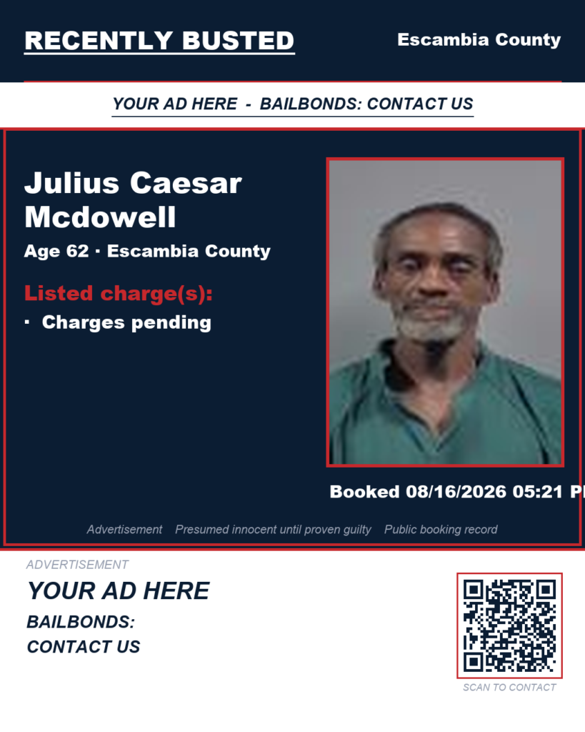 Arrest report - Julius Caesar Mcdowell