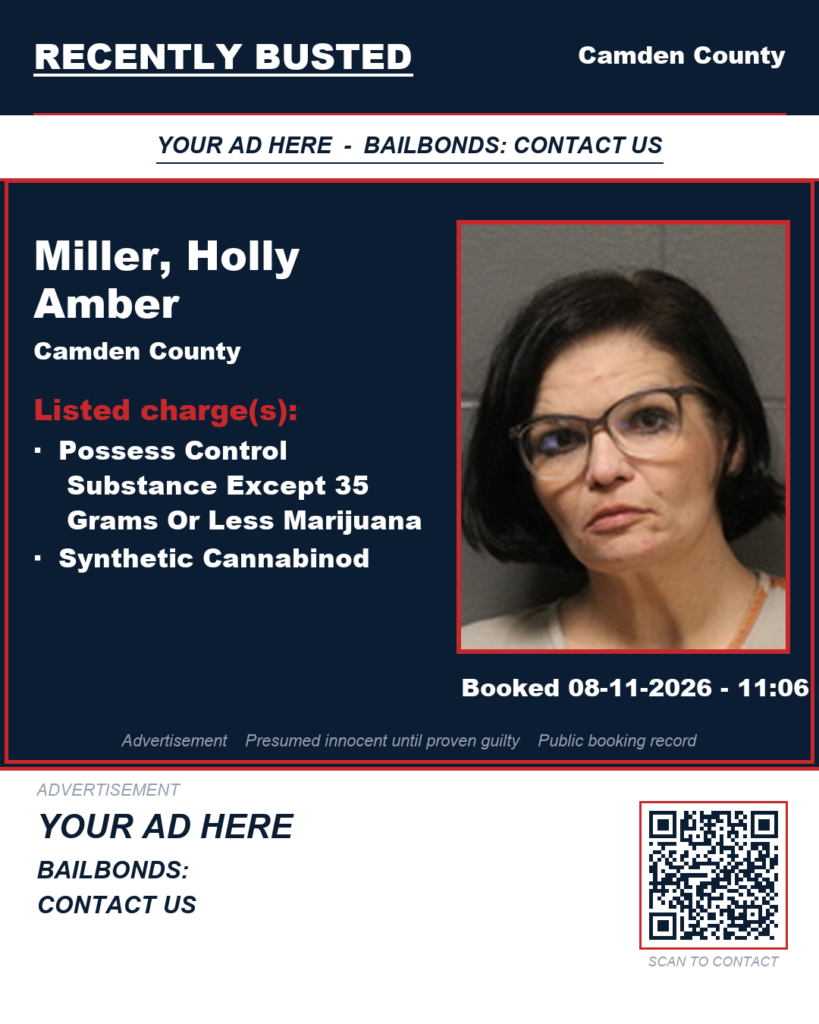 Arrest report — Miller, Holly Amber