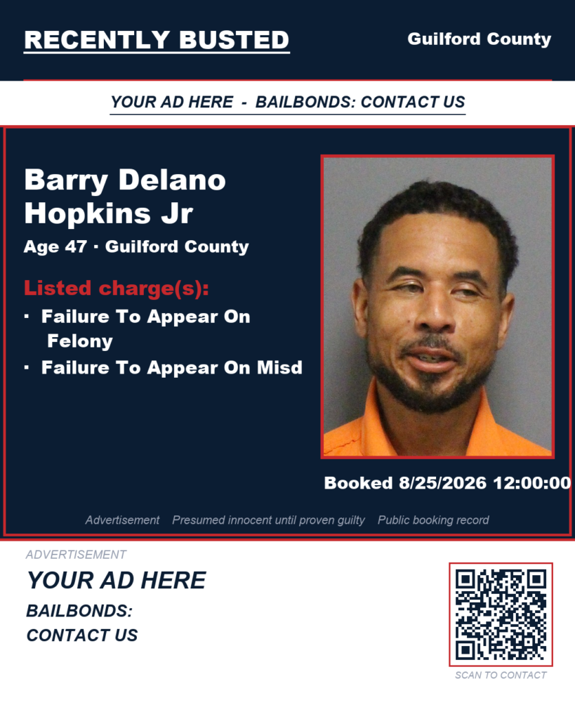 Arrest report - BARRY DELANO HOPKINS JR