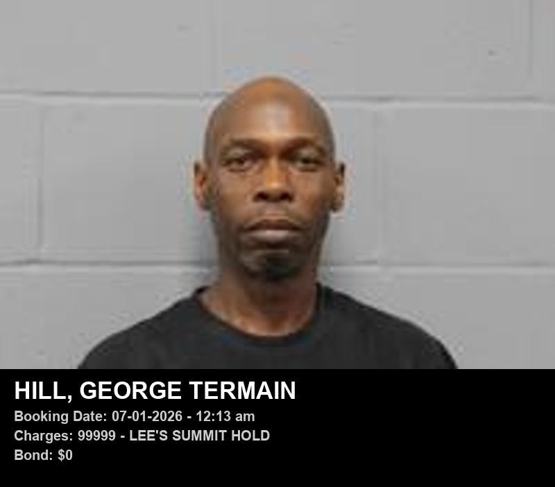 Arrest report - GEORGE TERMAIN HILL