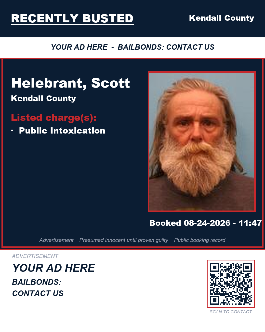 Arrest report - Helebrant, Scott