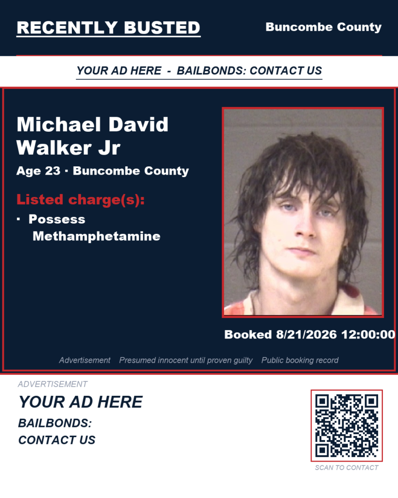Arrest report — MICHAEL DAVID WALKER JR