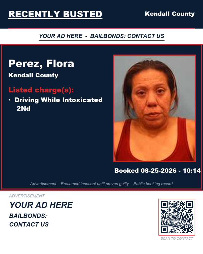 Arrest report — Perez, Flora