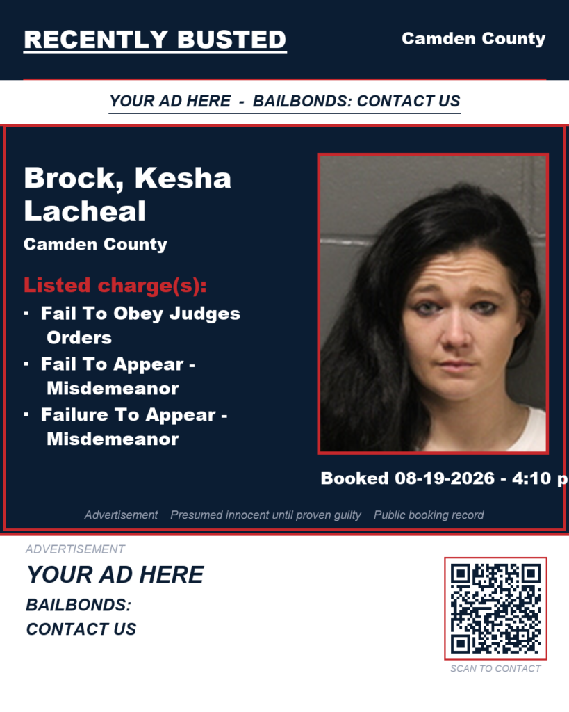 Arrest report — Brock, Kesha Lacheal