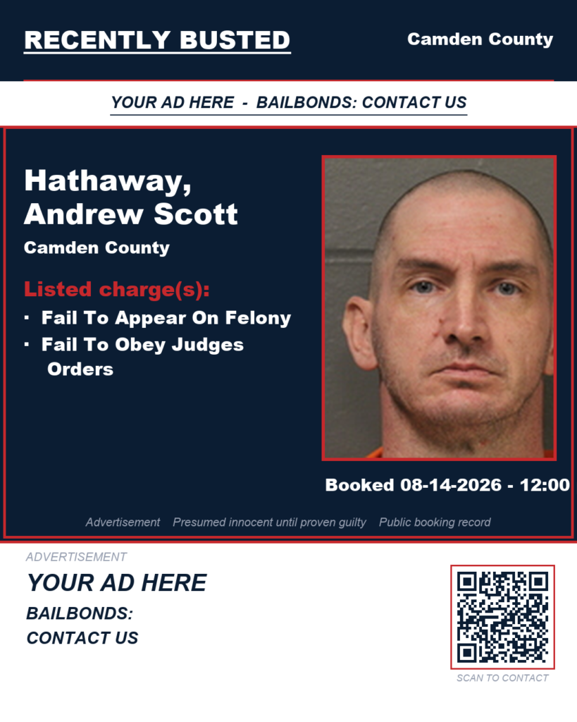 Arrest report — Hathaway, Andrew Scott