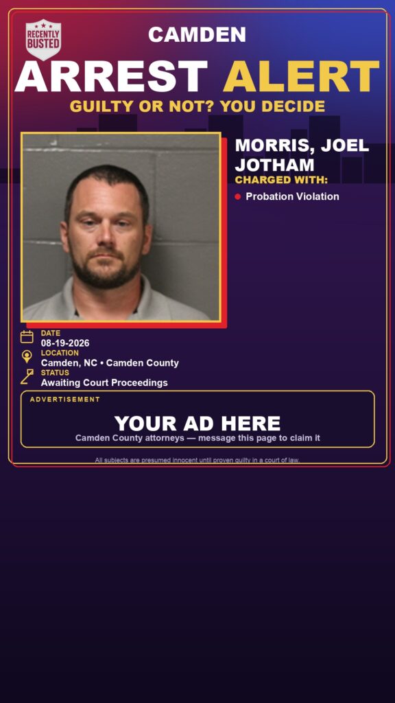 Arrest report — Morris, Joel Jotham
