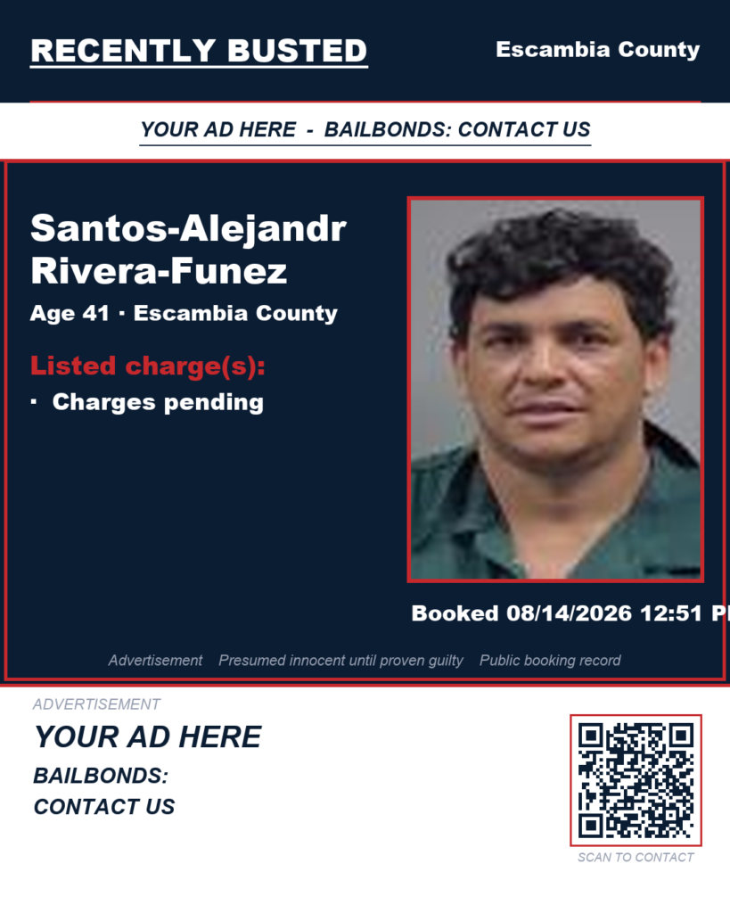 Arrest report - Santos-Alejandr Rivera-Funez