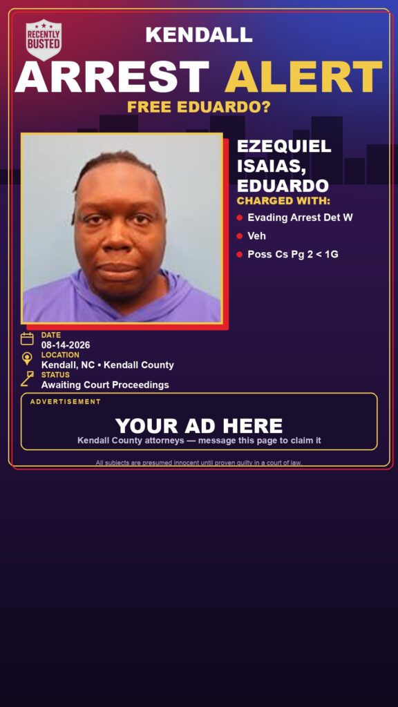 Arrest report - Ezequiel Isaias, Eduardo