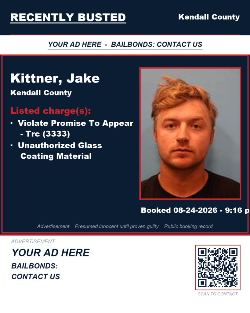 Arrest report — Kittner, Jake