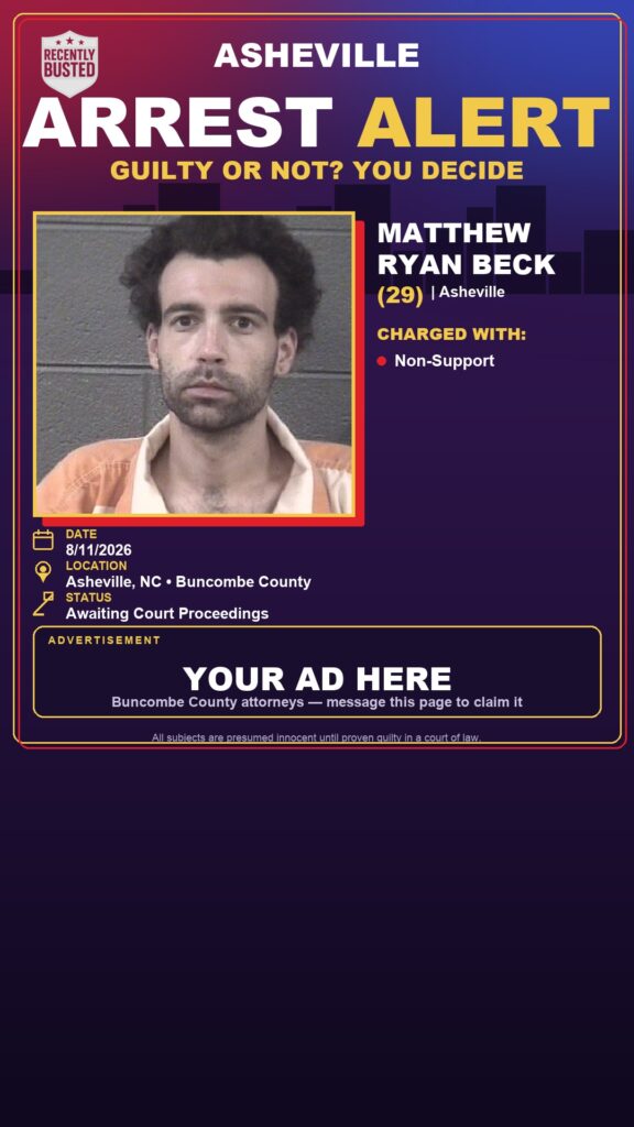 Arrest report — MATTHEW RYAN BECK