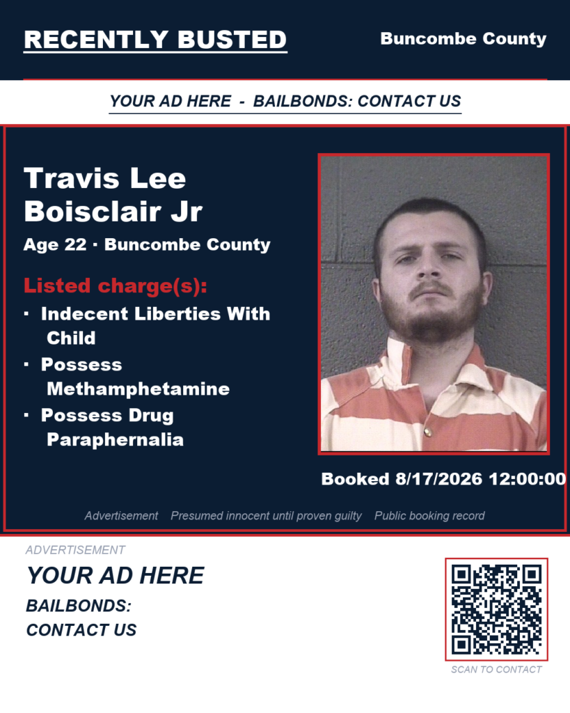 Arrest report — TRAVIS LEE BOISCLAIR JR