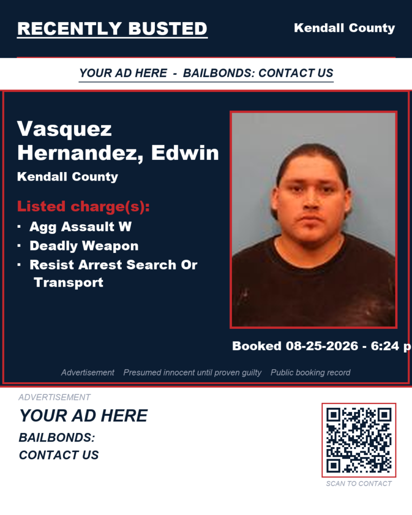 Arrest report — Vasquez Hernandez, Edwin