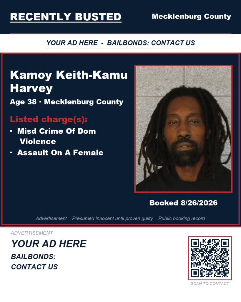 Arrest report - KAMOY KEITH-KAMU HARVEY