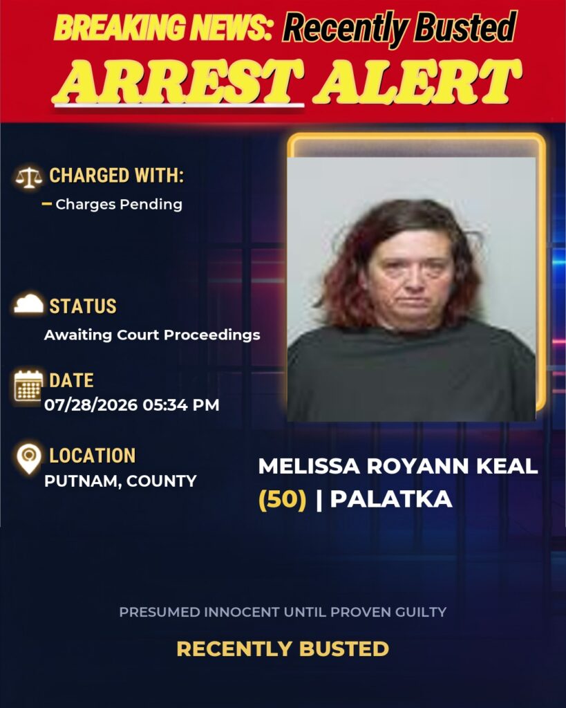 Arrest report — Melissa Royann Keal