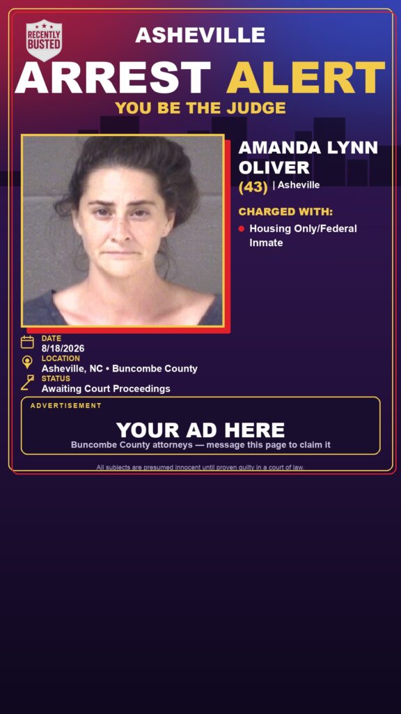 Arrest report — AMANDA LYNN OLIVER