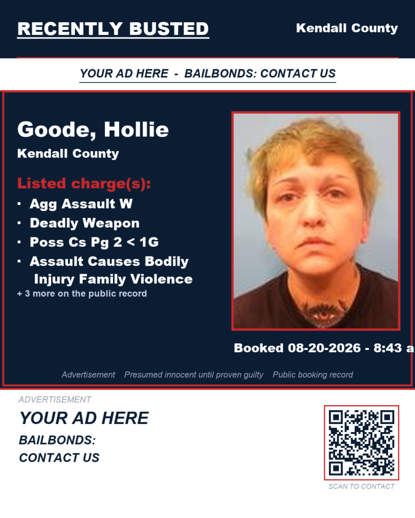 Arrest report — Goode, Hollie