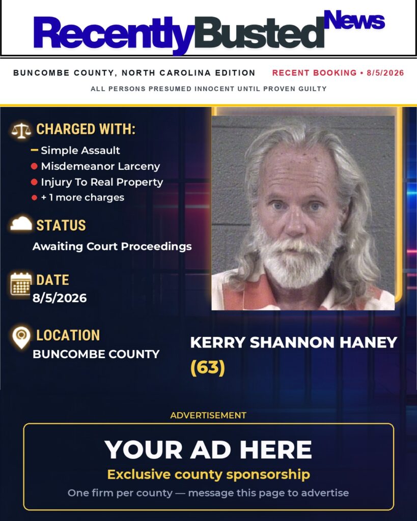 Arrest report โ KERRY SHANNON HANEY