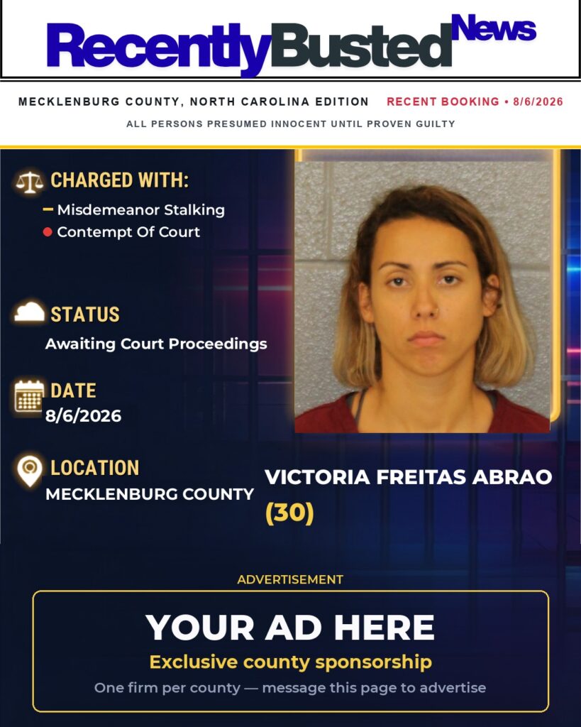 Arrest report โ VICTORIA FREITAS ABRAO