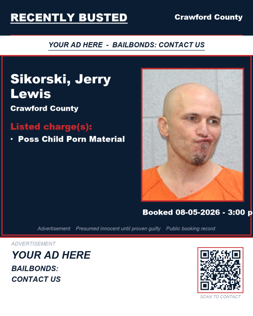 Arrest report — Sikorski, Jerry Lewis