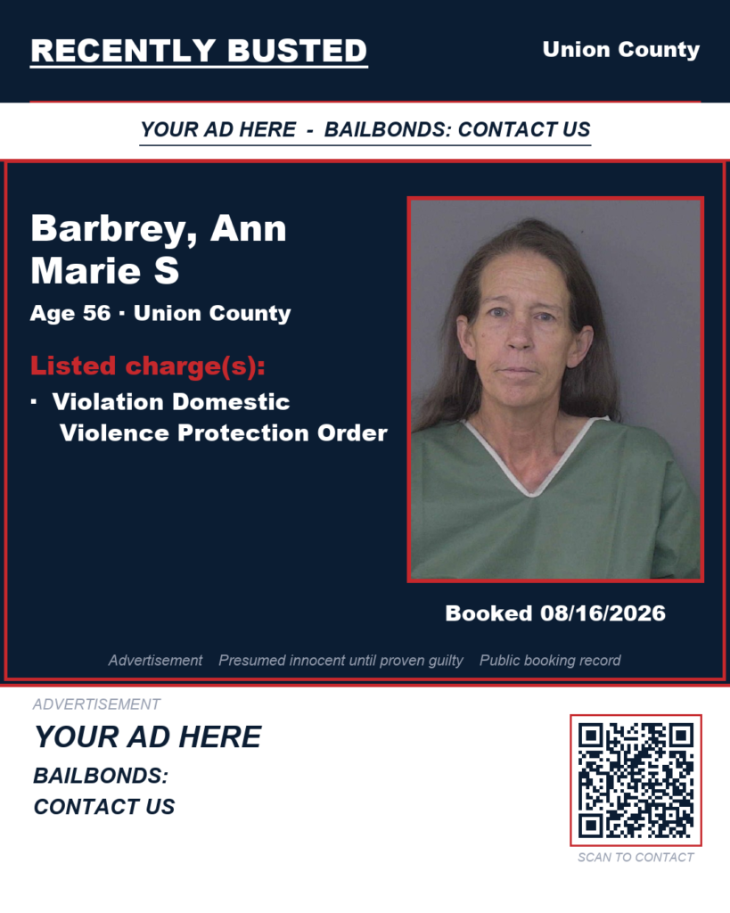 Arrest report — BARBREY, ANN MARIE S