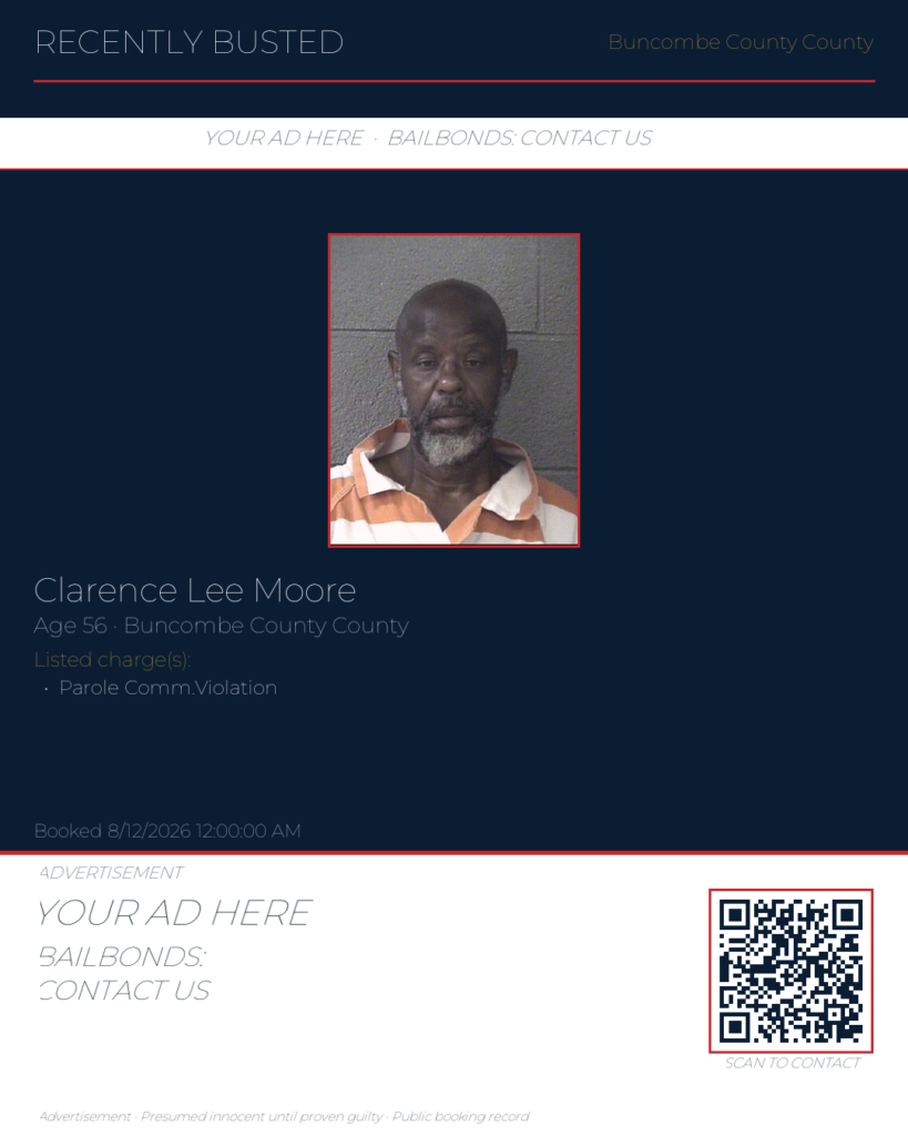 Arrest report — CLARENCE LEE MOORE
