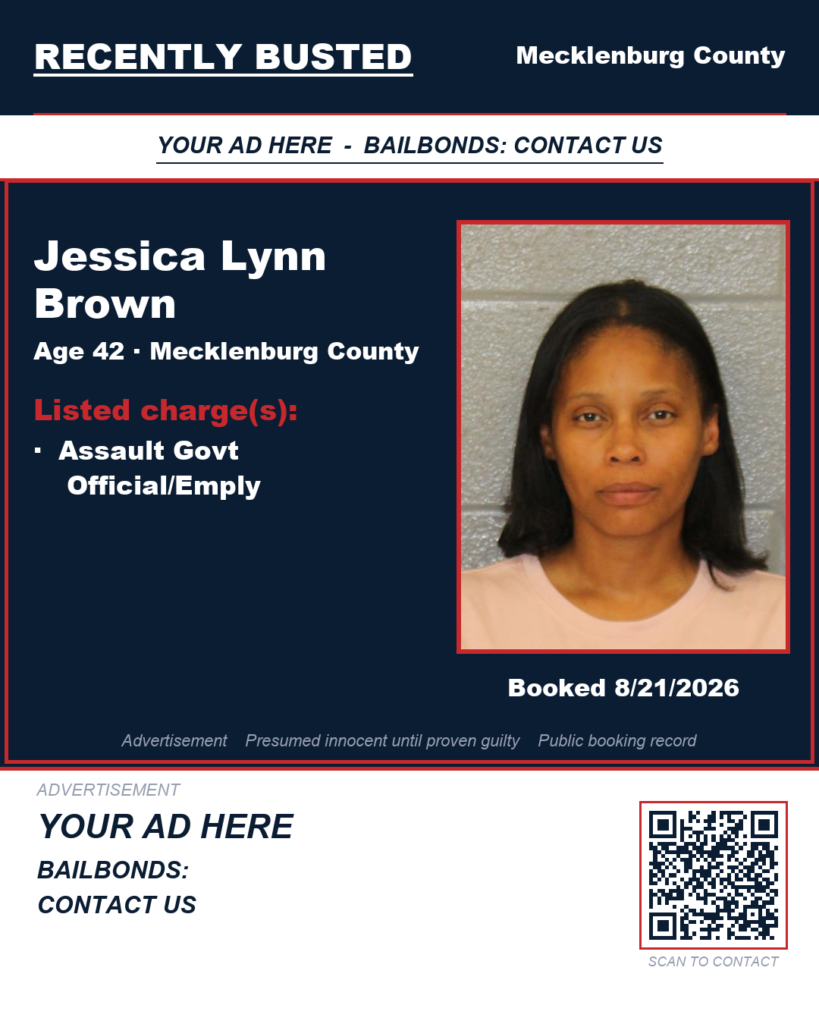 Arrest report — JESSICA LYNN BROWN