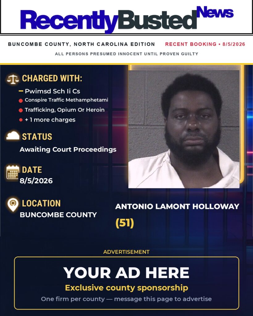 Arrest report โ ANTONIO LAMONT HOLLOWAY