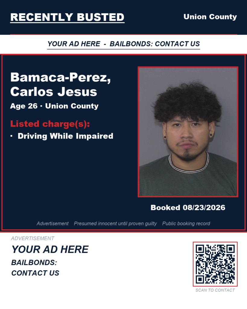 Arrest report - BAMACA-PEREZ, CARLOS JESUS