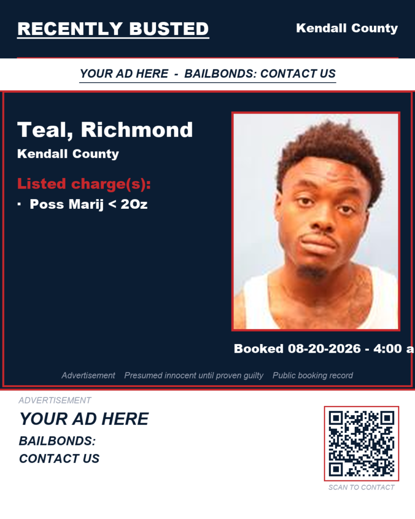 Arrest report — Teal, Richmond