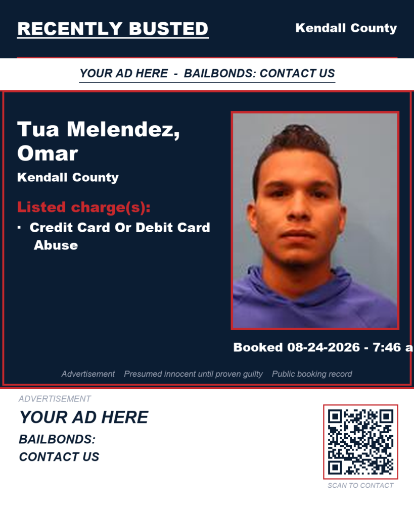 Arrest report — Tua Melendez, Omar
